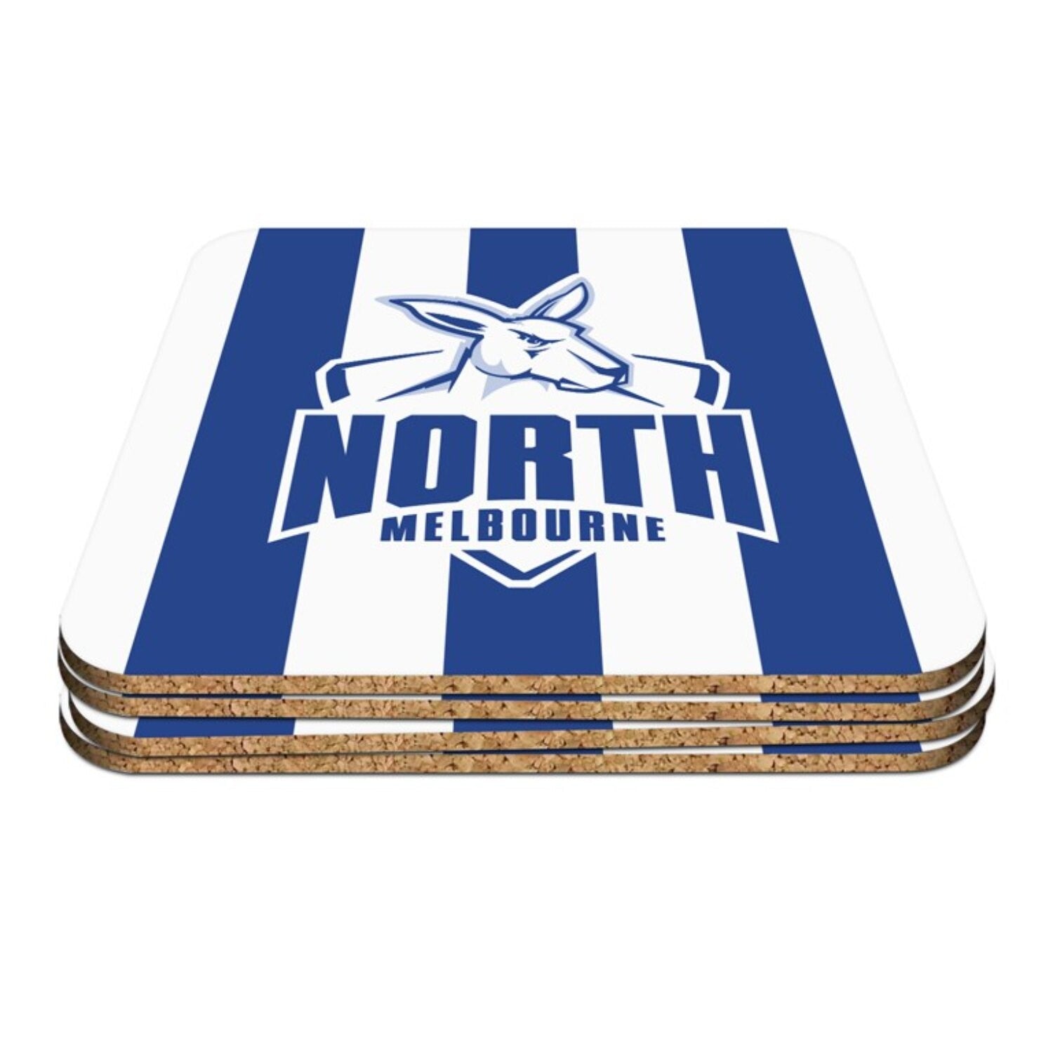 North Melbourne Kangaroos 4 Pack Coaster