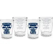 AFL GEELONG SHOT GLASSES