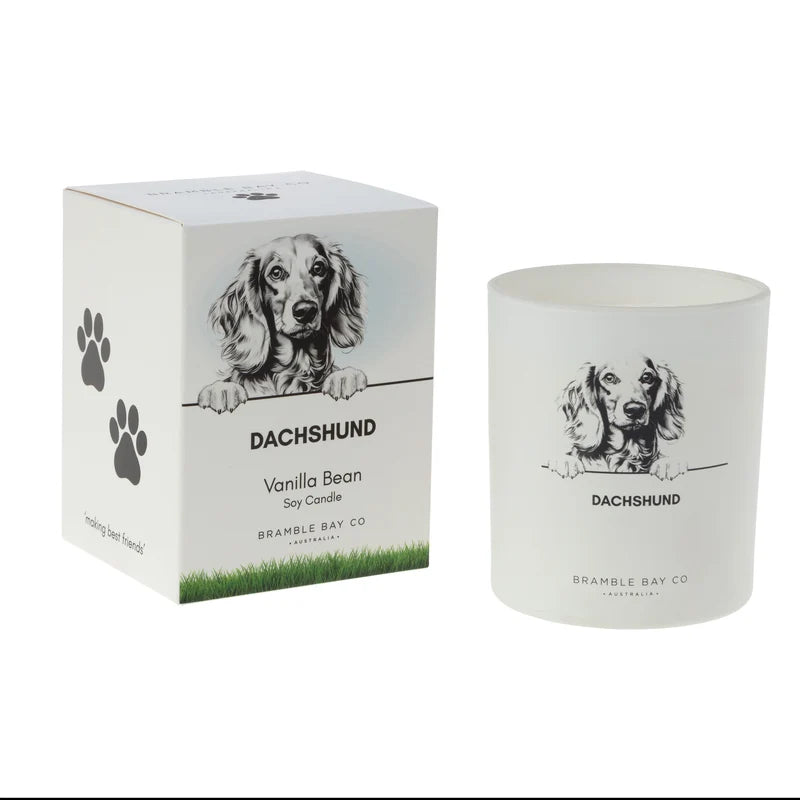 BRAMBLE BAY DACHSHUND CANDLE