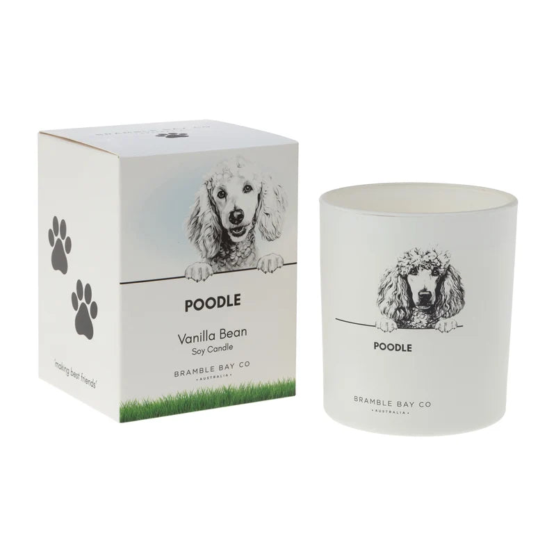 BRAMBLE BAY POODLE CANDLE