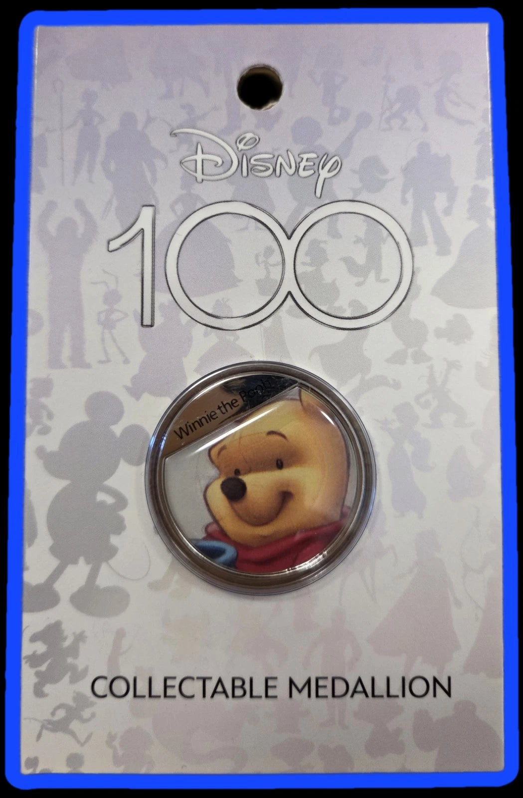 WINNIE THE POOH COLLECTABLE MEDALLION