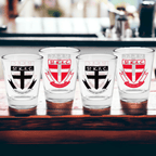 AFL ST KILDA SHOT GLASSES