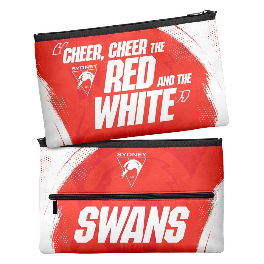 PENCIL CASE SWANS