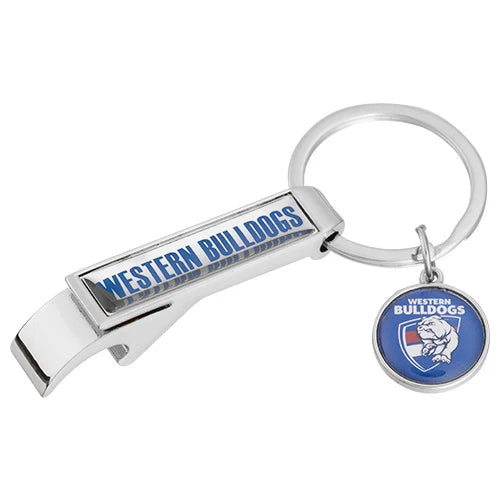AFL Western Bulldogs Bottle Opener Keyring