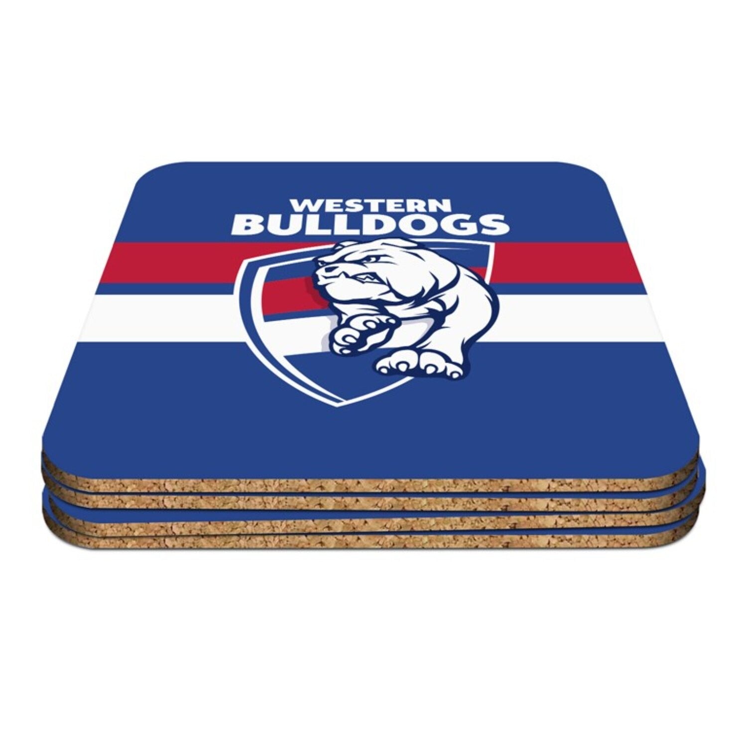 Western Bulldogs 4 Pack Coaster
