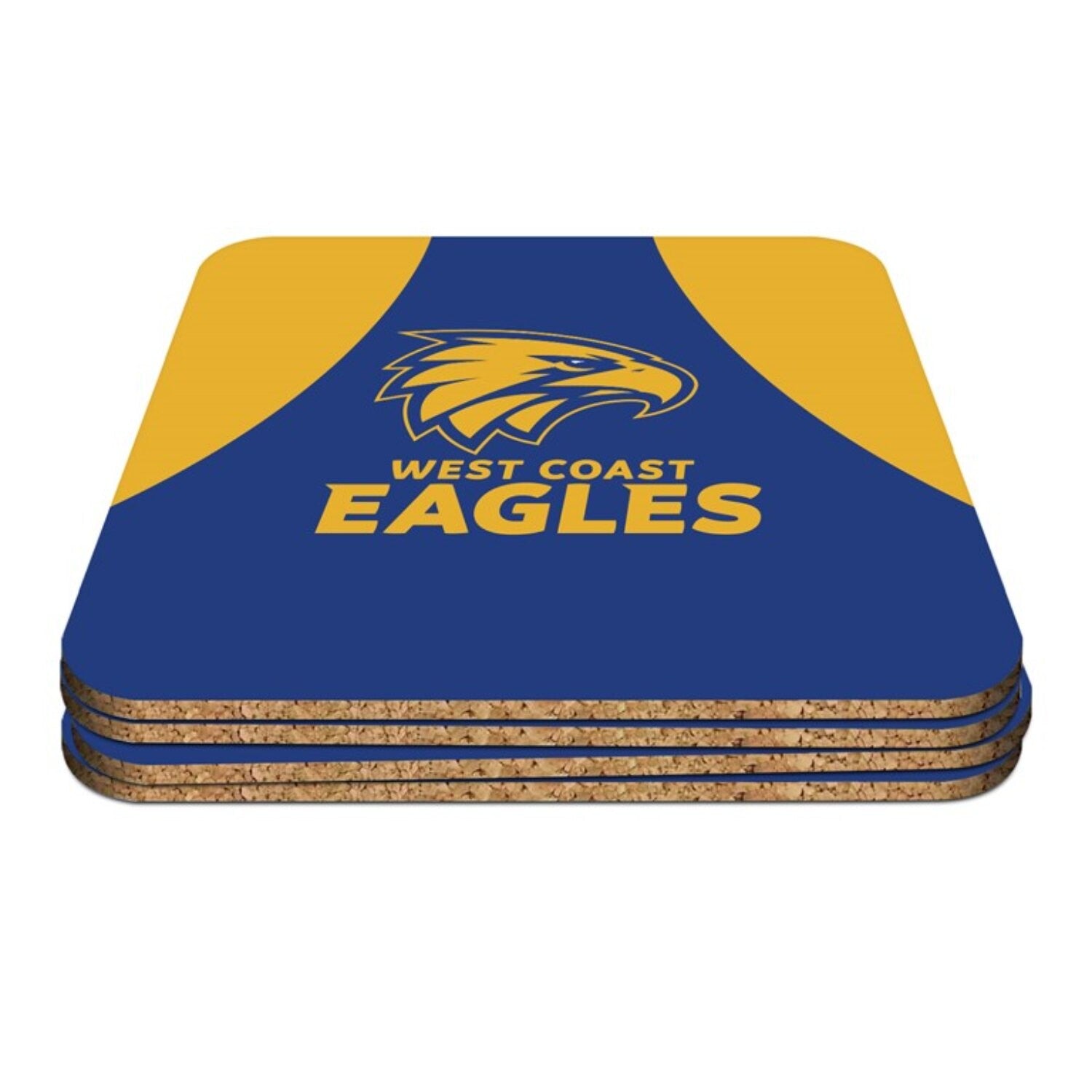 West Coast Eagles 4 Pack Coaster