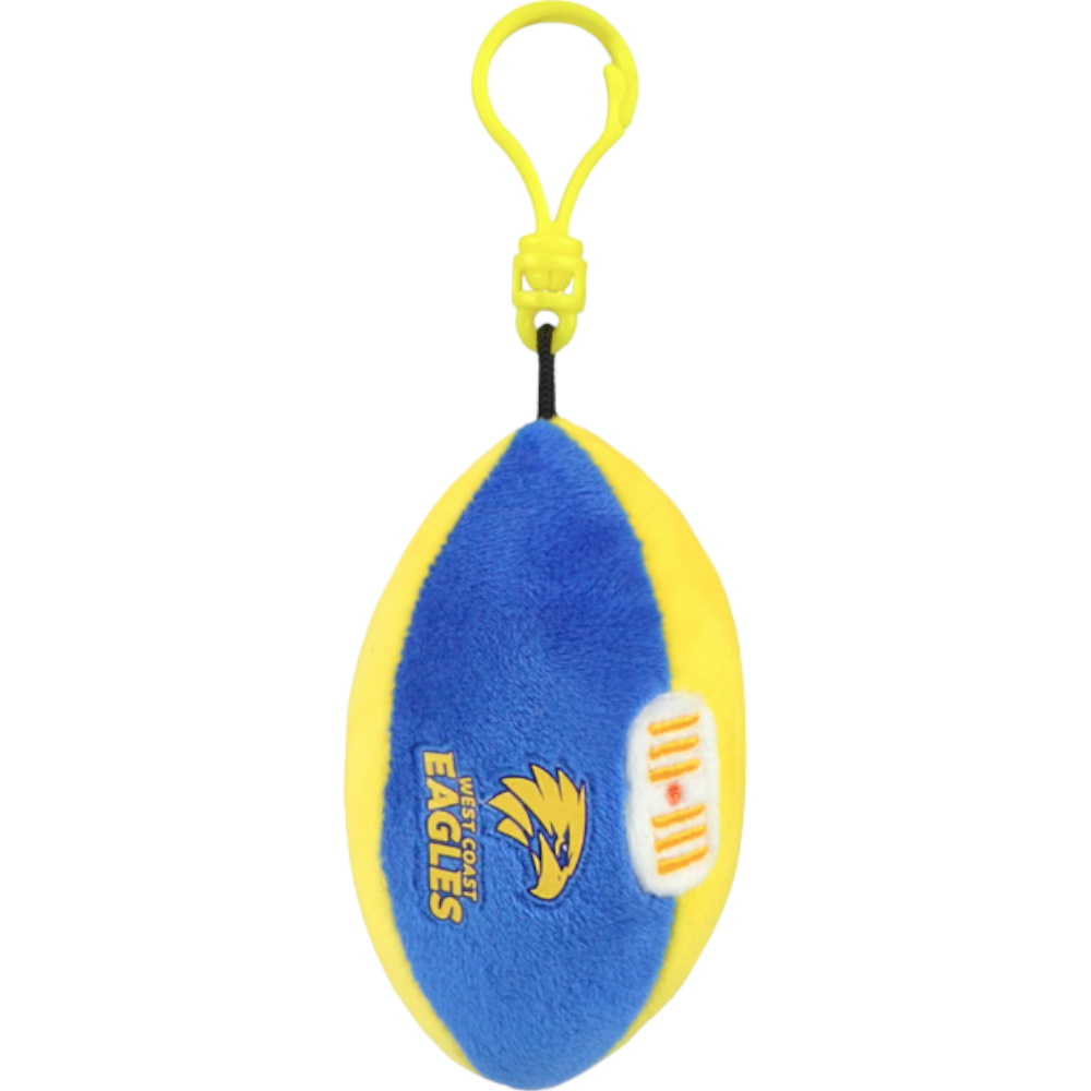 W C EAGLES FOOTY KEY CLIP