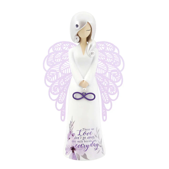 Angel Figurine Beside Us Everyday