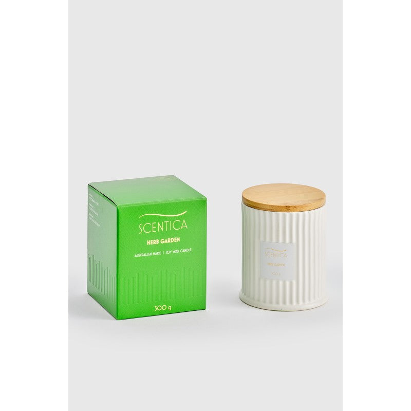 SCENTICA CANDLE HERB GARDEN