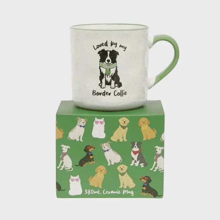 LOVED BY MY BORDER COLLIE MUG