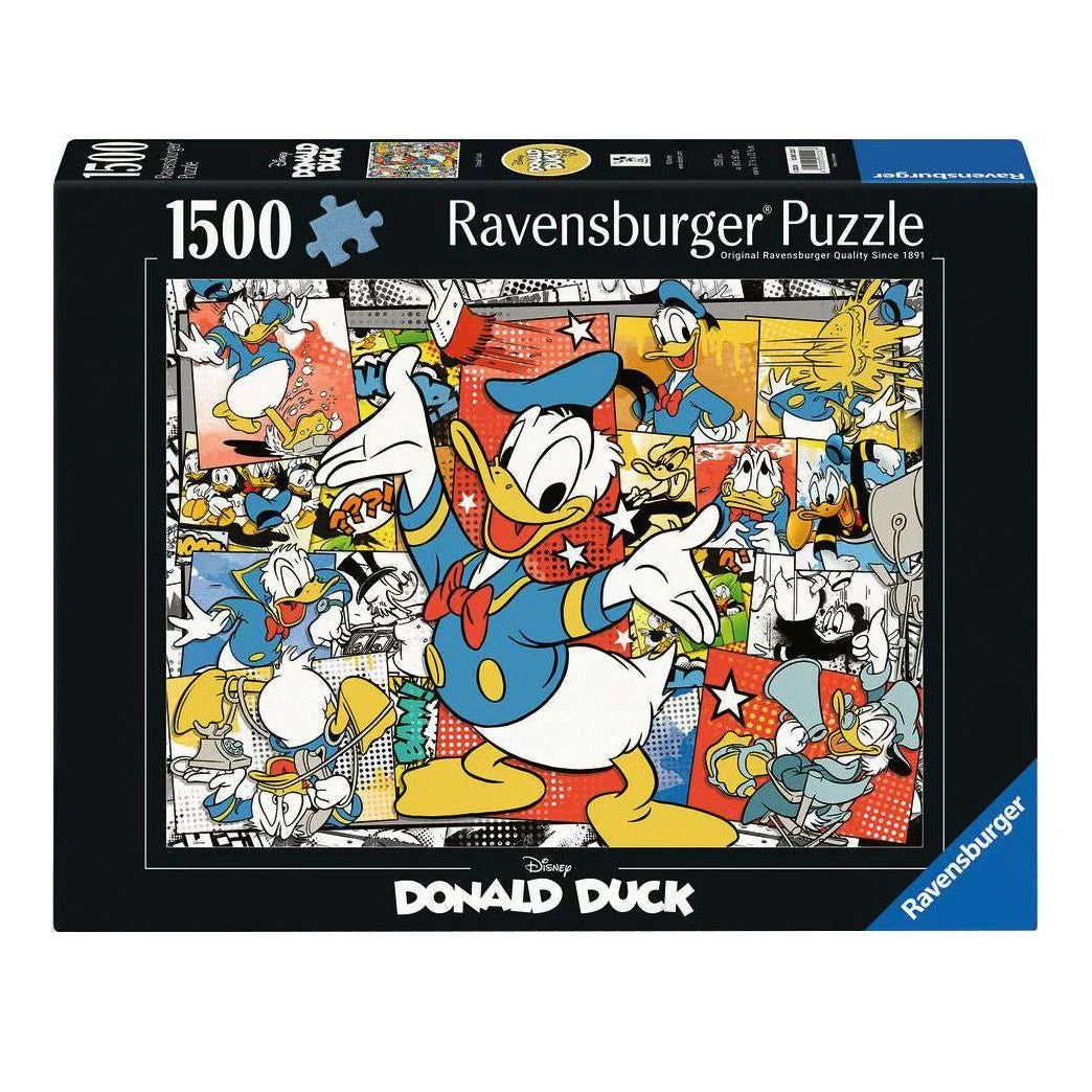 RAVENSBURGER DONALD DUCK 1500 PIECE PUZZLE