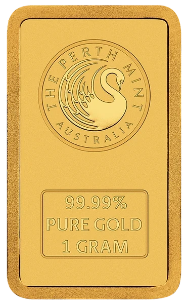 2026 Stranger Things 1g Gold Minted Bar Perth Mint