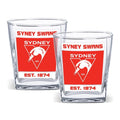 AFL SYDNEY SWANS SPIRIT GLASSES