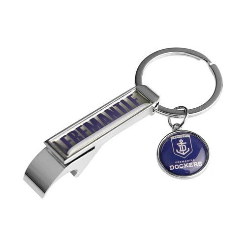 AFL Fremantle Dockers Bottle Opener Keyring